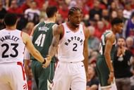 Kawhi Leonard and Fred VanVleet